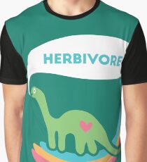 Herbivore Dinosaur Graphic T-Shirt