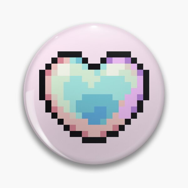 Item preview, Pixel Opal - Heart designed and sold by Tofu's Pixel Art Store.