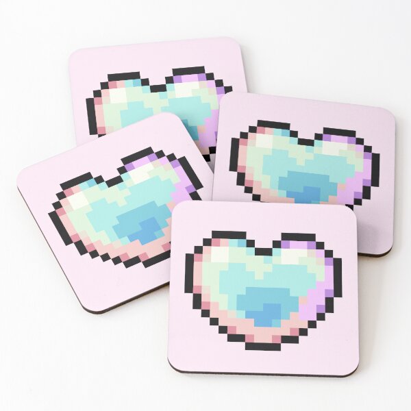 Item preview, Pixel Opal - Heart designed and sold by Tofu's Pixel Art Store.