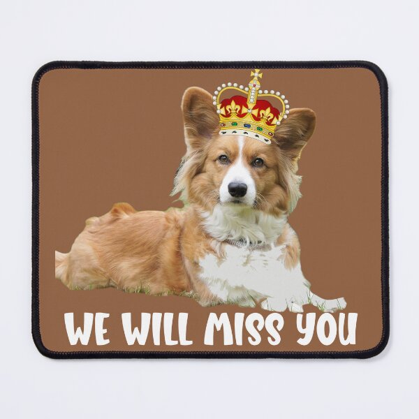 Item preview, Queen Elizabeth Alexandra Mary, King Charles the III, HRH Corgi, Gift for The Corgi Dog Lover, HRH designed and sold by DiensDesign.