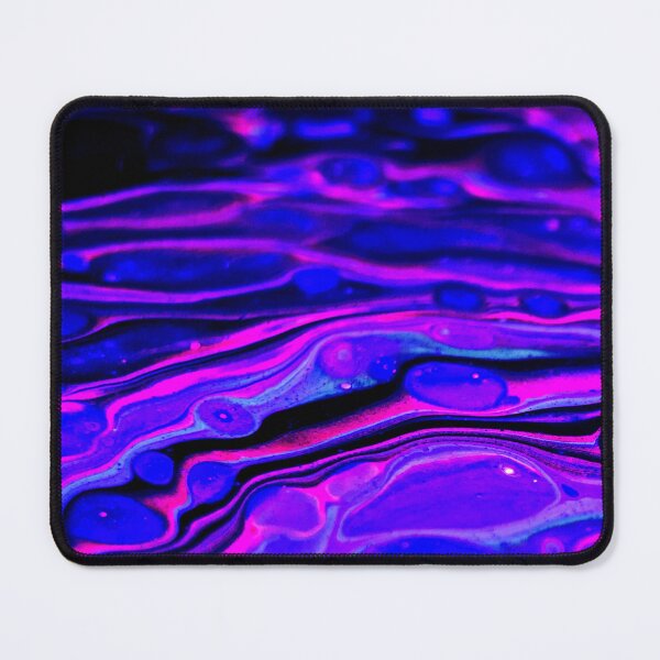 Item preview, Fluorescent Pink and Blue Trippy Liquid Art | Trippy Art | Stoked Up Art designed and sold by StokedUpArt.