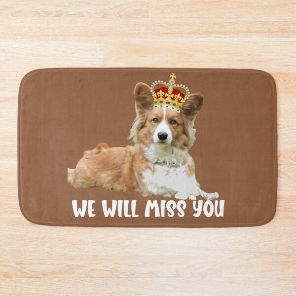 Item preview, Queen Elizabeth Alexandra Mary, King Charles the III, HRH Corgi, Gift for The Corgi Dog Lover, HRH designed and sold by DiensDesign.