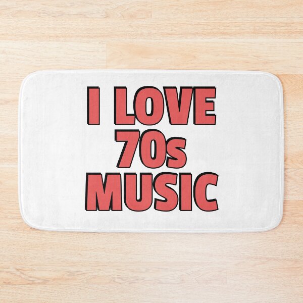 Item preview, I love 70s music   designed and sold by Inspirationmotivation.