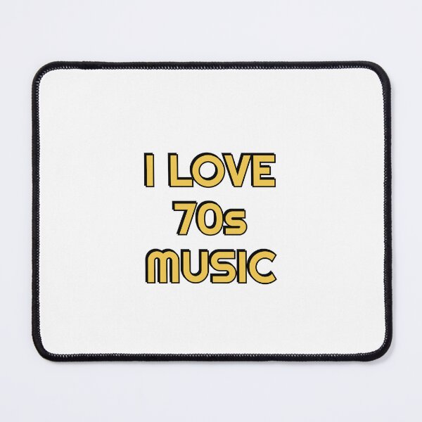 Item preview, Love 70s music - seventies retro nostalgic designed and sold by Inspirationmotivation.