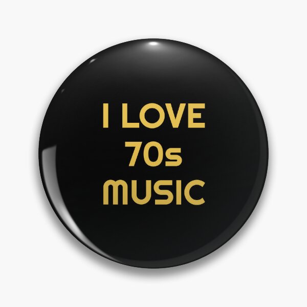 Item preview, Love 70s music - seventies retro nostalgic designed and sold by Inspirationmotivation.