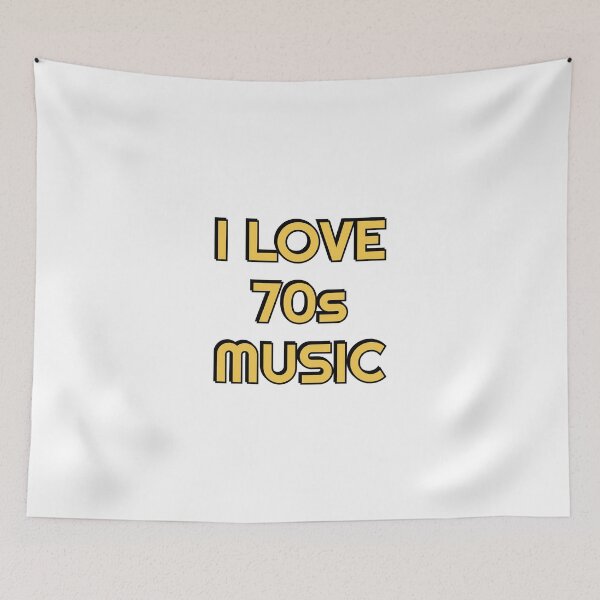 Item preview, Love 70s music - seventies retro nostalgic designed and sold by Inspirationmotivation.