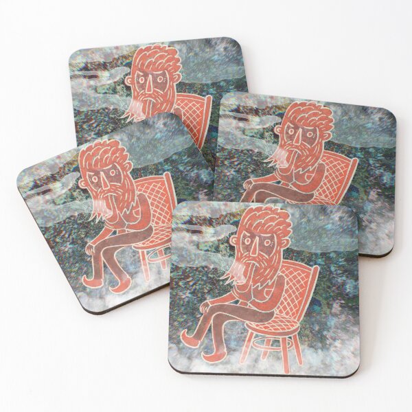 Item preview, Red Man Smoking designed and sold by Lyuda.