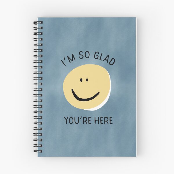 Item preview, I'm So Glad You're Here Smiley Face Classroom Poster designed and sold by gratefultiger.