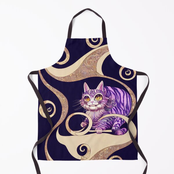 Item preview, Art Nouveau Cheshire Cat designed and sold by VolpeDesigns.