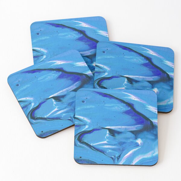 Item preview, Blue Tides Trippy Liquid Art | Trippy Art | Stoked Up Art designed and sold by StokedUpArt.