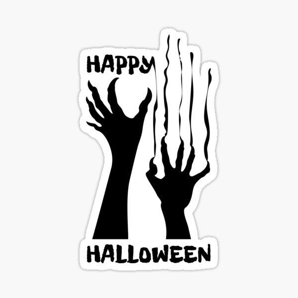 Item preview, Happy Halloween Spooky Zombie Hands Halloween Gifts designed and sold by nquestiaa.