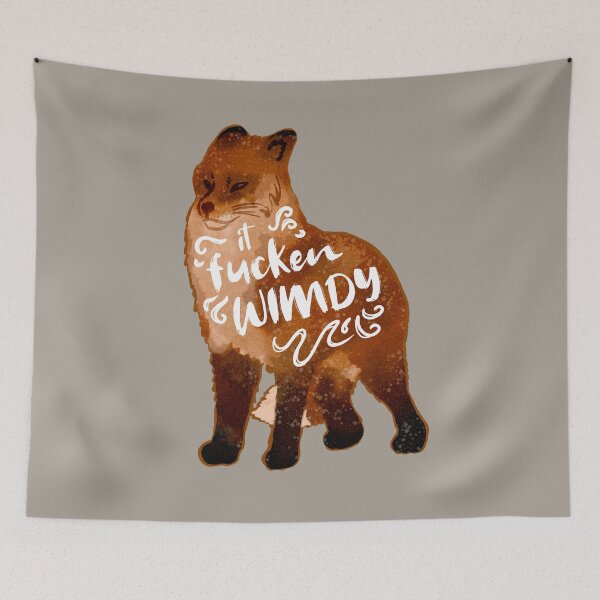 Item preview, it fucken WIMDY – Fox Meme designed and sold by northernhugs.