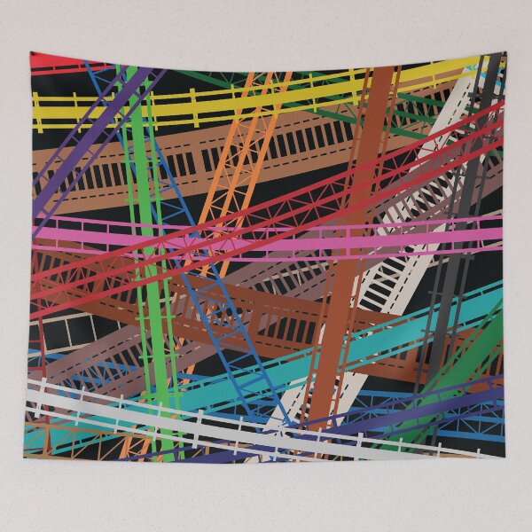 Item preview, Roller Coaster Track Hodge Podge designed and sold by Thrilltography.