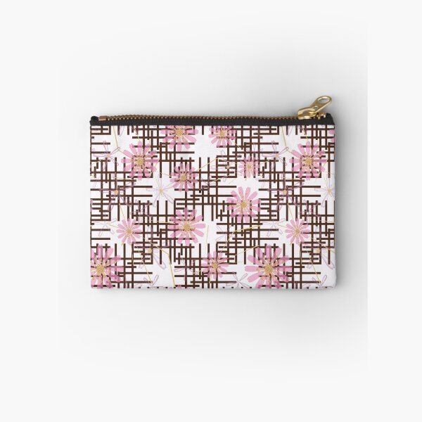 Item preview, Floral pattern with black stripes. designed and sold by marinaklykva.