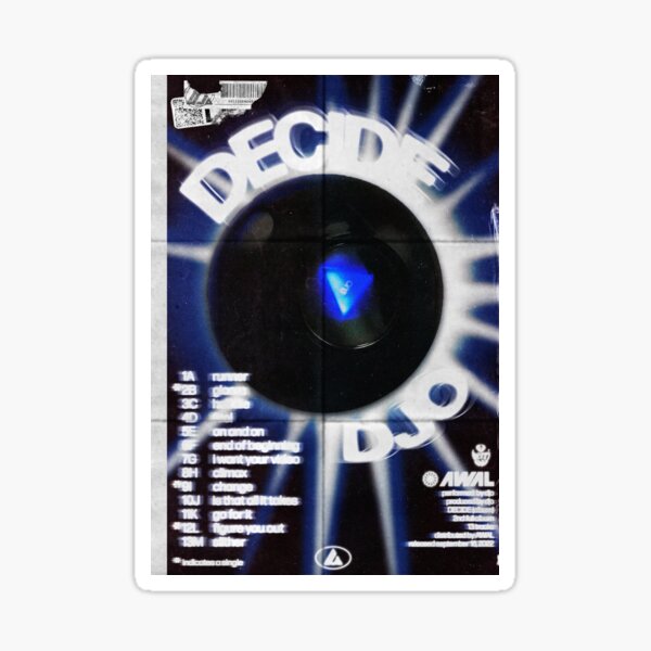 Item preview, DECIDE Track List designed and sold by oberrion.