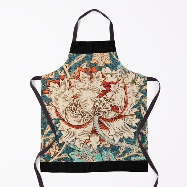Item preview, Vintage Honeysuckle Pattern Painting 1800s designed and sold by RISE LiftingOthers.