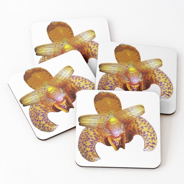 Item preview, Bulbophyllum lobbii Orchid Watercolor designed and sold by Floral-Art.