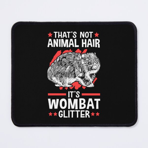 Item preview, This is wombat glitter Australian marsupial designed and sold by madgrfx.