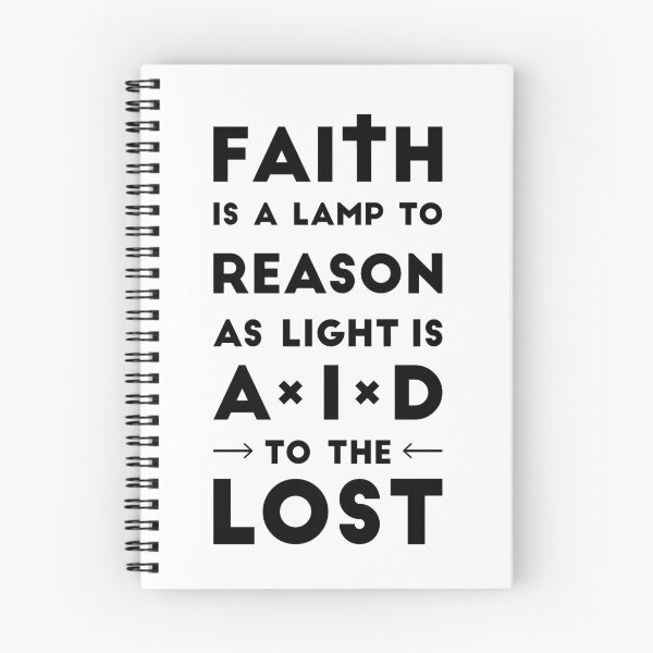 Item preview, Faith is Reason's Light (Light Version) designed and sold by ApologiaStore.