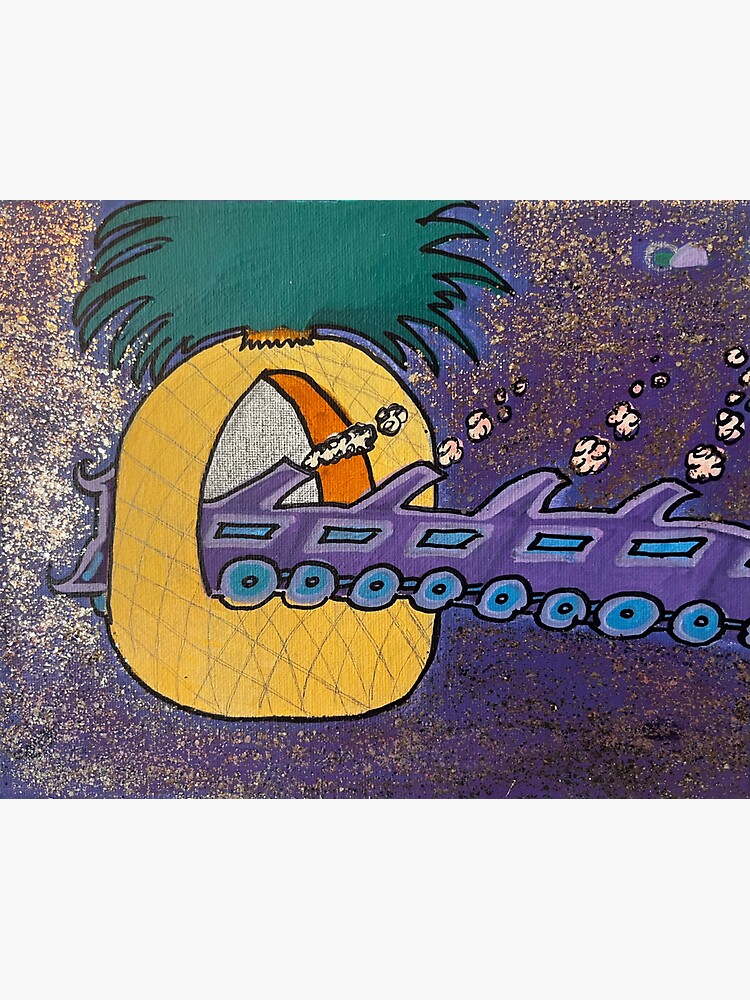 "Pineapple Xpress" Sticker for Sale by Luvlydesi Redbubble