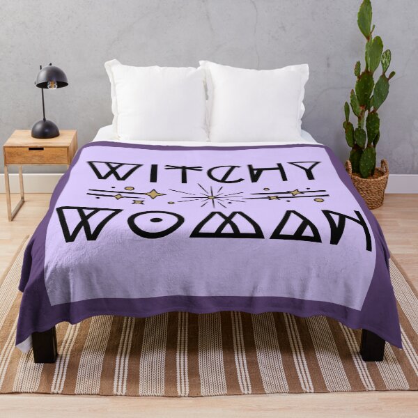 Item preview, Witchy Woman black font designed and sold by MotherOfBears.