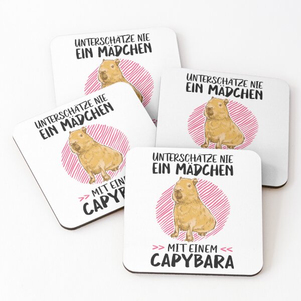 Item preview, Girl with Capybara South America Capybara designed and sold by madgrfx.