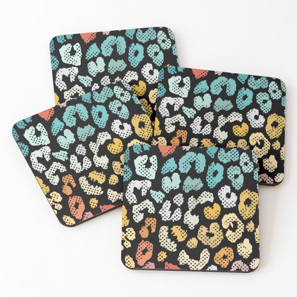 Item preview, Leopard colorful print designed and sold by happygreenshop.