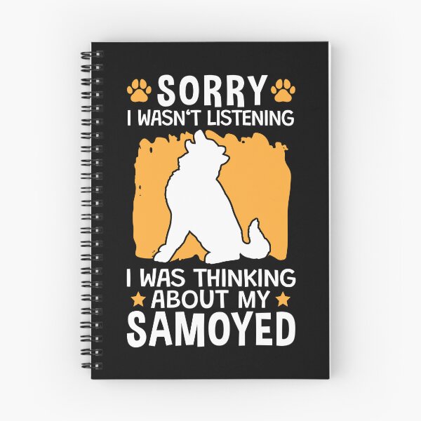 Item preview, Thought of Samoyed Nordic sled dog designed and sold by madgrfx.