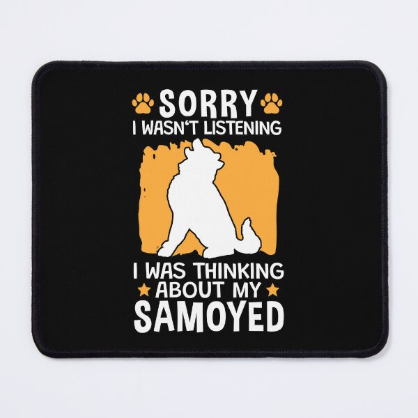 Item preview, Thought of Samoyed Nordic sled dog designed and sold by madgrfx.