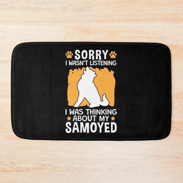 Item preview, Thought of Samoyed Nordic sled dog designed and sold by madgrfx.