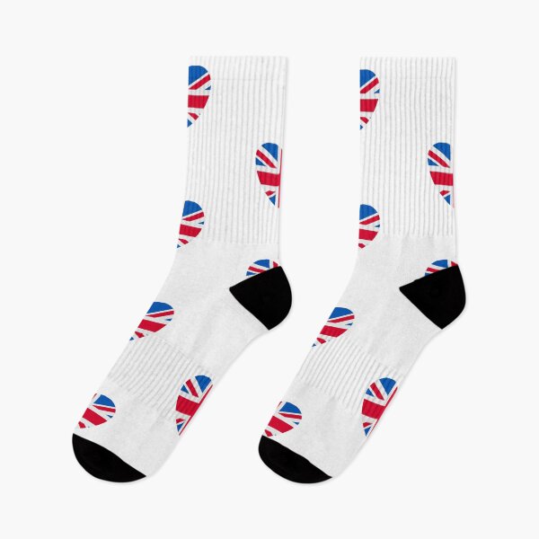 Item preview, UK FLAG HEART designed and sold by Inspirationmotivation.