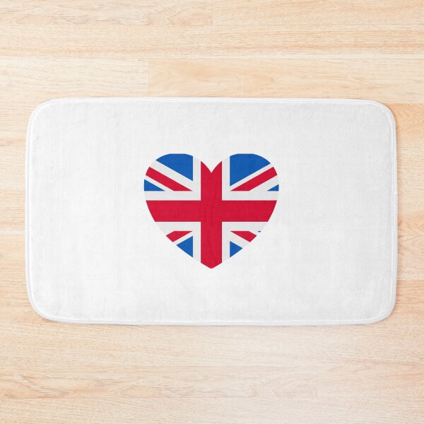 Item preview, UK FLAG HEART designed and sold by Inspirationmotivation.