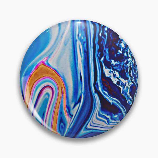 Artikelvorschau, Facetten blauer Trippy Liquid Art | Trippy Kunst | Aufgeheizte Kunst entworfen und verkauft von StokedUpArt.
