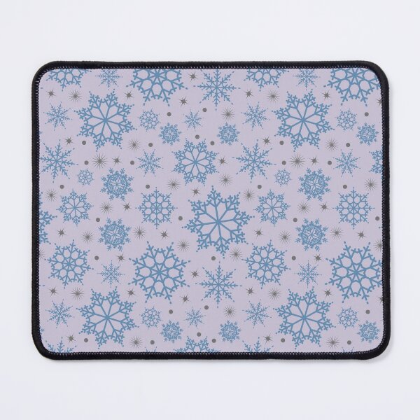 Item preview, Peaceful Pastel Blue Snowflakes designed and sold by GoldenPine.