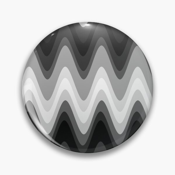 Item preview, Groovy Disco Waves - 70s White And Black designed and sold by SunnyBrand.