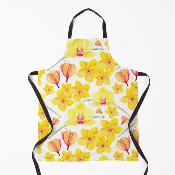 Item preview, Orchid and Plumerias designed and sold by WaterStrokesArt.