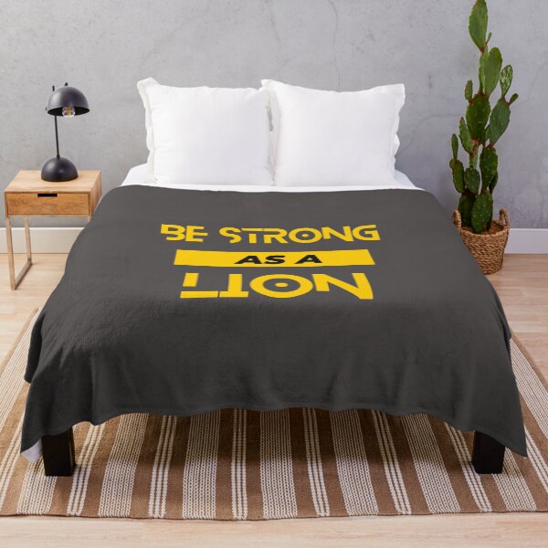 Item preview, be strong as a lion designed and sold by DoraHappy.