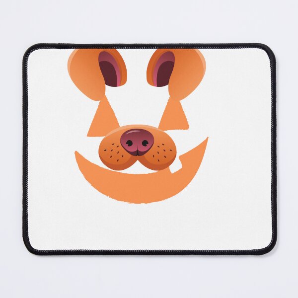 Item preview, Evil pumpkin dog face designed and sold by Doggymadness.