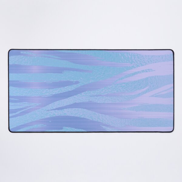Item preview, Blue Tiger Stripe Metallic Pattern designed and sold by HappyLifeCreate.