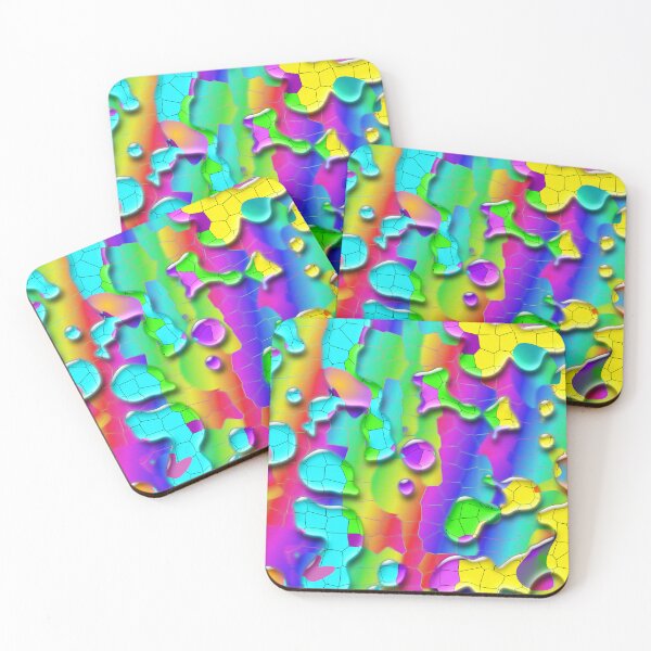 Item preview, FUNNY ABSTRACT WATERDROP RAINBOW DREAMING PAINTING. designed and sold by Ralek.