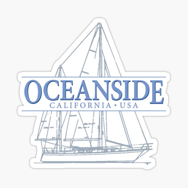 Item preview, Oceanside California Sailing Design designed and sold by Futurebeachbum.
