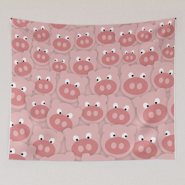 Item preview, Pink Pigs Faces designed and sold by imagology.