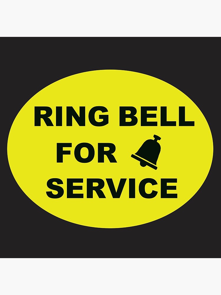 bell to ring for service