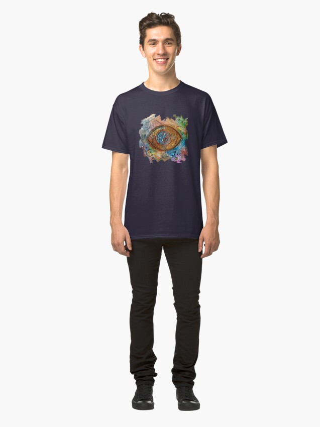 Alternate view of GOLDEN STEAMPUNK EYE Classic T-Shirt
