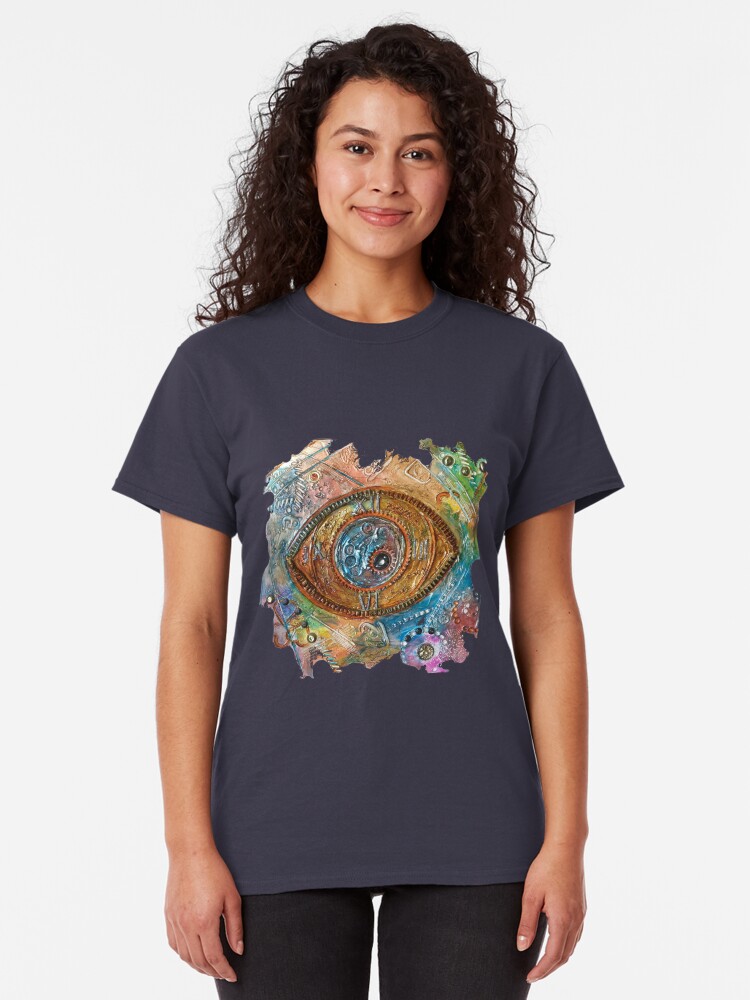 Alternate view of GOLDEN STEAMPUNK EYE Classic T-Shirt