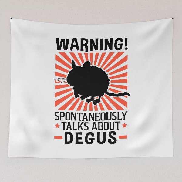 Item preview, Talk spontaneously about degus rodent designed and sold by madgrfx.