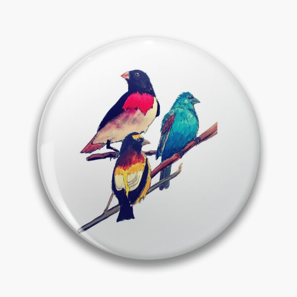 Item preview, Vintage Grosbeaks designed and sold by julyperson.