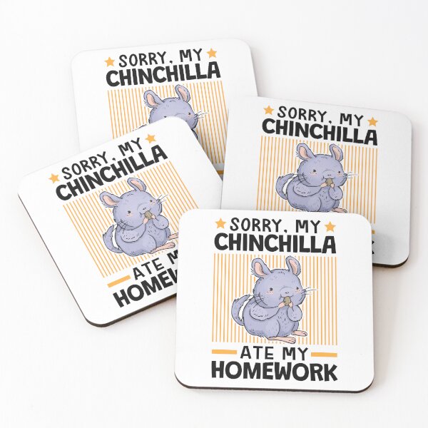 Item preview, My chinchilla ate my homework designed and sold by madgrfx.
