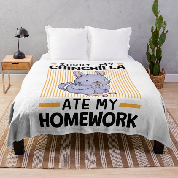Item preview, My chinchilla ate my homework designed and sold by madgrfx.