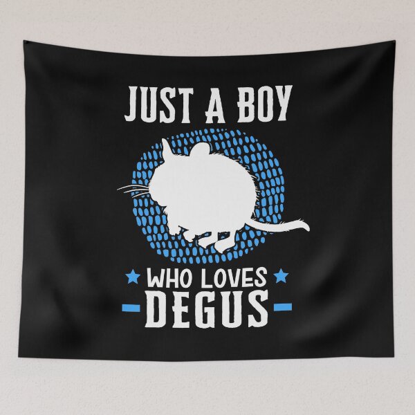 Item preview, Just a boy the degus loves rodent chile designed and sold by madgrfx.